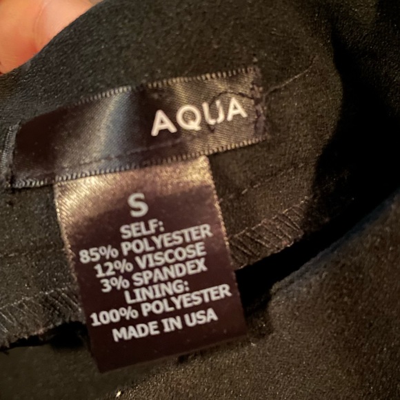 Hand painted AQUA shorts - Picture 5 of 5